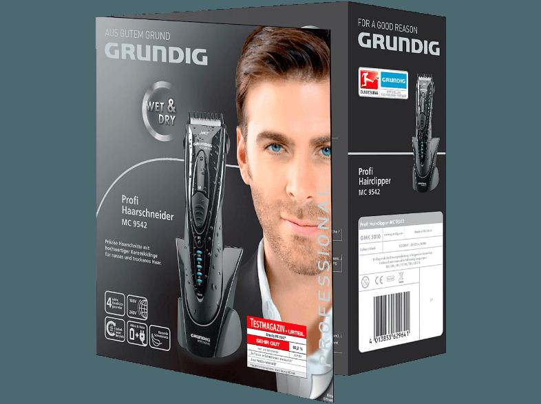 GRUNDIG MC 9542 Haarschneider Schwarz (Akku-/Netzbetrieb)