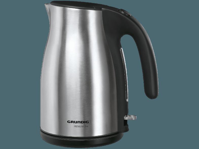 GRUNDIG WK 5260 Wasserkocher Edelstahl (3000 Watt, 1.7 Liter), GRUNDIG, WK, 5260, Wasserkocher, Edelstahl, 3000, Watt, 1.7, Liter,