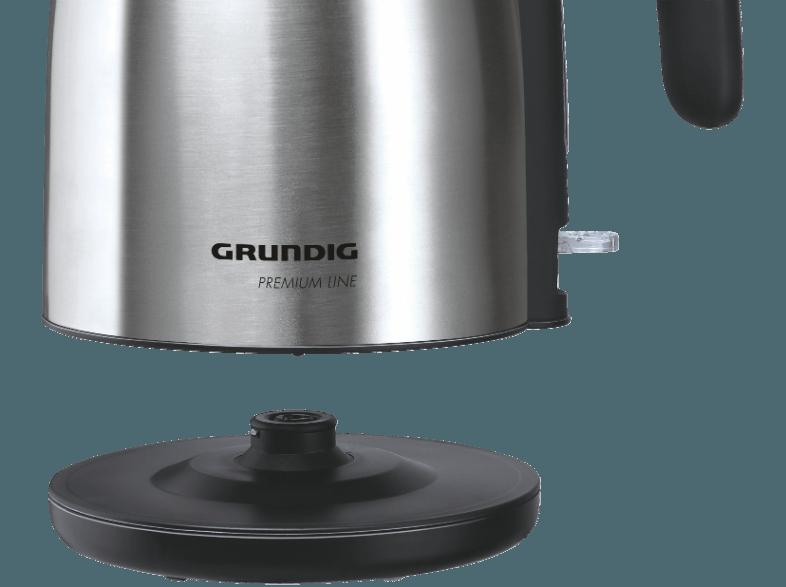 GRUNDIG WK 5260 Wasserkocher Edelstahl (3000 Watt, 1.7 Liter)