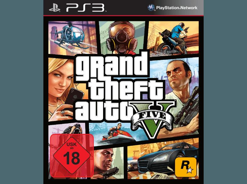 GTA 5 - Grand Theft Auto V [PlayStation 3], GTA, 5, Grand, Theft, Auto, V, PlayStation, 3,
