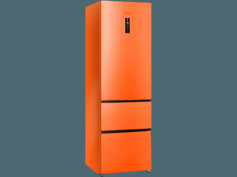 HAIER A2FE-735COJ Kühlgefrierkombination (274 kWh/Jahr, A  , 1905 mm hoch, Orange)