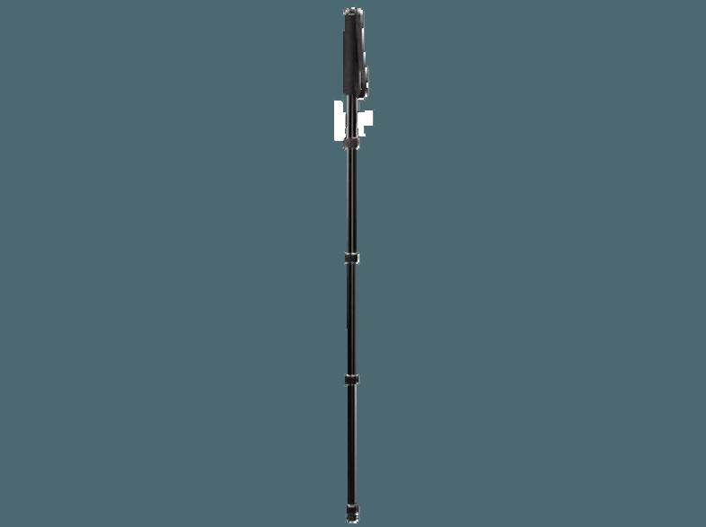 HAMA 004267 Traveller Premium Mono 170 Einbein Stativ, Schwarz, (Ausziehbar bis 1700 mm)