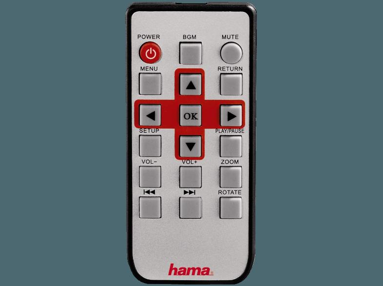 HAMA 095230 DPF-156SL P (1.366 x 768 Pixel, 40 cm (15,6 Zoll),  Schwarz)