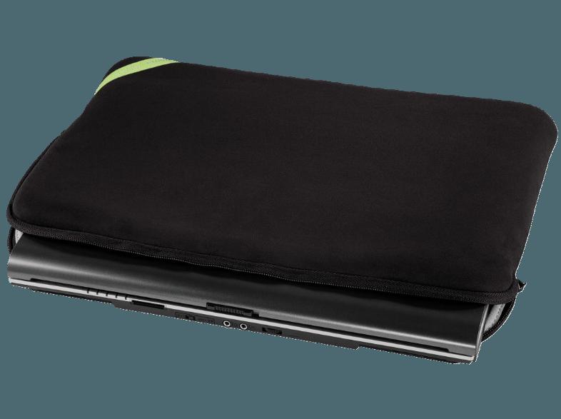 HAMA 101215 Notebook-Sleeve Velour Schutztasche Notebooks bis zu 17.3 Zoll
