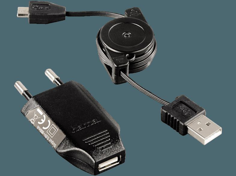 HAMA 104824 Ladegerät Picco 230 Volt inkl. USB-Roll-Up-Ladekabel Reiseladegerät, HAMA, 104824, Ladegerät, Picco, 230, Volt, inkl., USB-Roll-Up-Ladekabel, Reiseladegerät
