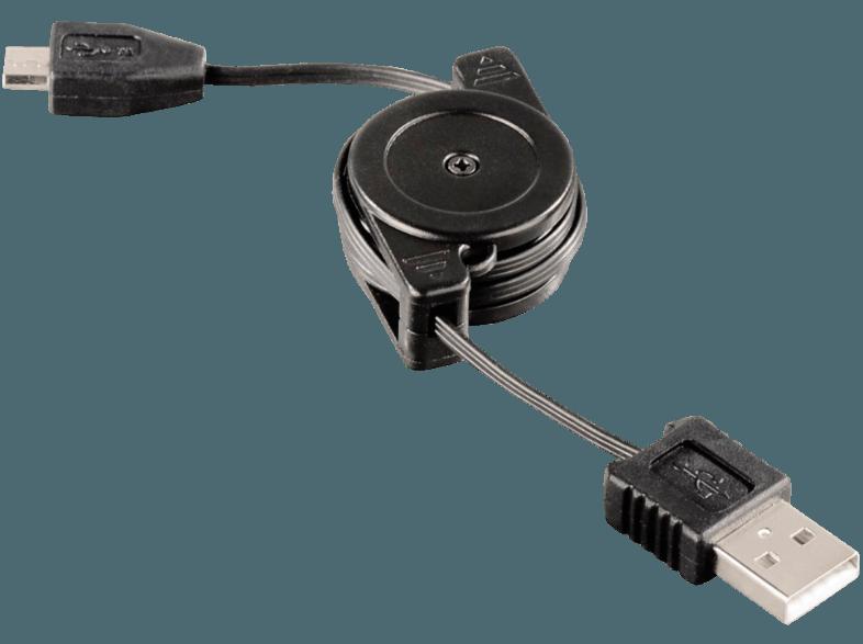 HAMA 104825 Roll-Up-Ladekabel micro-USB Ladekabel
