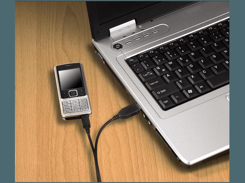 HAMA 106601 USB-Datenkabel für Micro-USB-Geräte 1x USB-Datenkabel