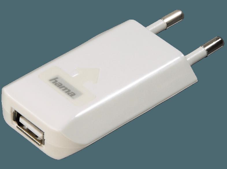 HAMA 106647 USB-Ladegerät für Netzstecker Ladegerät
