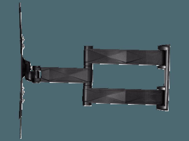 HAMA 118670 TV-Wandhalterung FULLMOTION, 3 Sterne, XL, 360 Grad, Schwarz