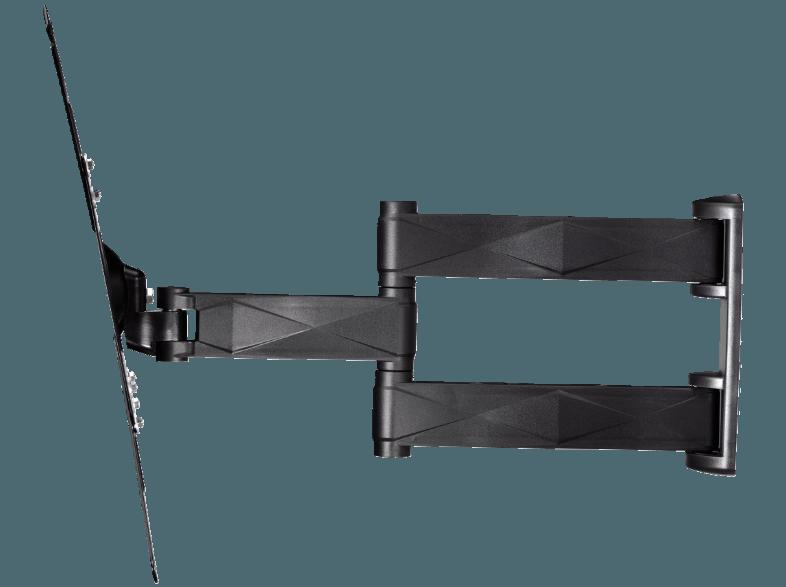 HAMA 118670 TV-Wandhalterung FULLMOTION, 3 Sterne, XL, 360 Grad, Schwarz