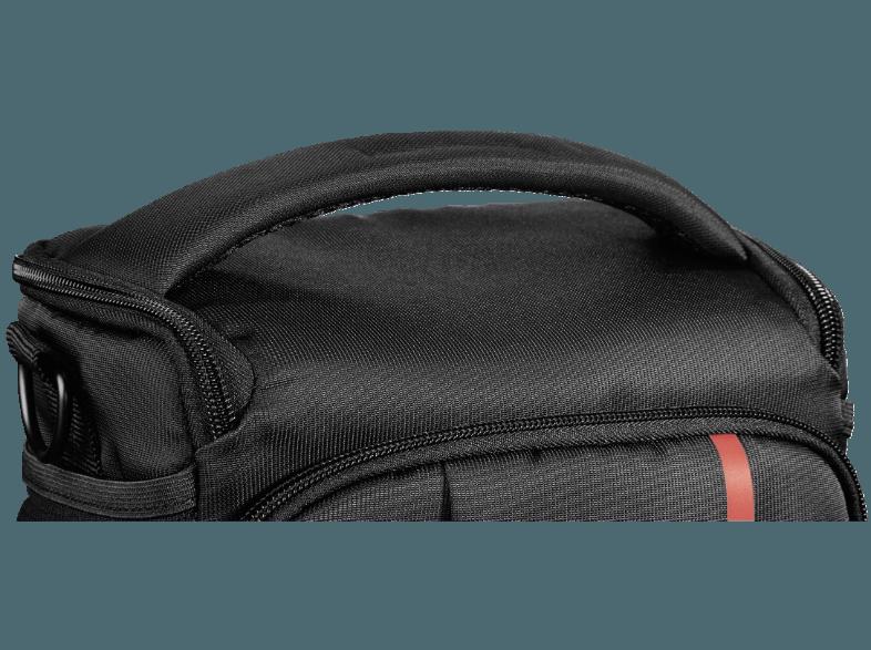 HAMA 121865 Nashville 130 Tasche für Digitalkamera mit Zubehör (Farbe: Schwarz)