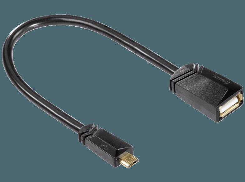 HAMA 125219 USB-Micro-A-Kupplung-Kabel