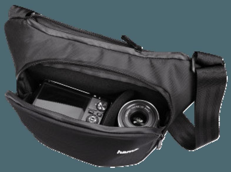 HAMA 126616 Citytour 120 Tasche für Systemkamera und Zubehör (Farbe: Schwarz)