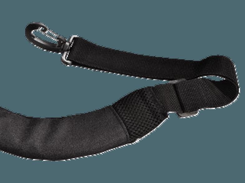 HAMA 126635 Crossworld 110 Colt Tasche für Spiegelreflexkamera mit Objektiv (Farbe: Schwarz)