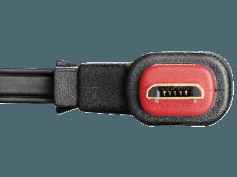 HAMA 2in1 Aufrollbares-Mini/Micro-USB-2.0 USB-Kabel