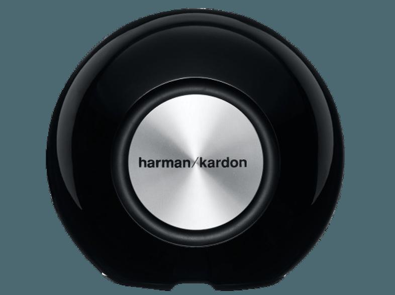 HARMAN KARDON Omni 10 - Drahtloser Lautsprecher (App-steuerbar, IEEE 802.11b/g/n, Schwarz)
