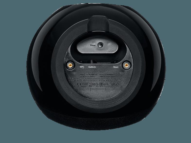 HARMAN KARDON Omni 10 - Drahtloser Lautsprecher (App-steuerbar, IEEE 802.11b/g/n, Schwarz)