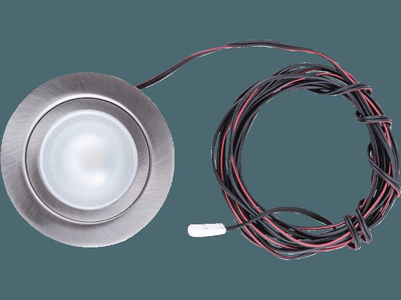 HEITRONIC 30094 Chicago 5-tlg. LED Einbaustrahler Set Warmweiß