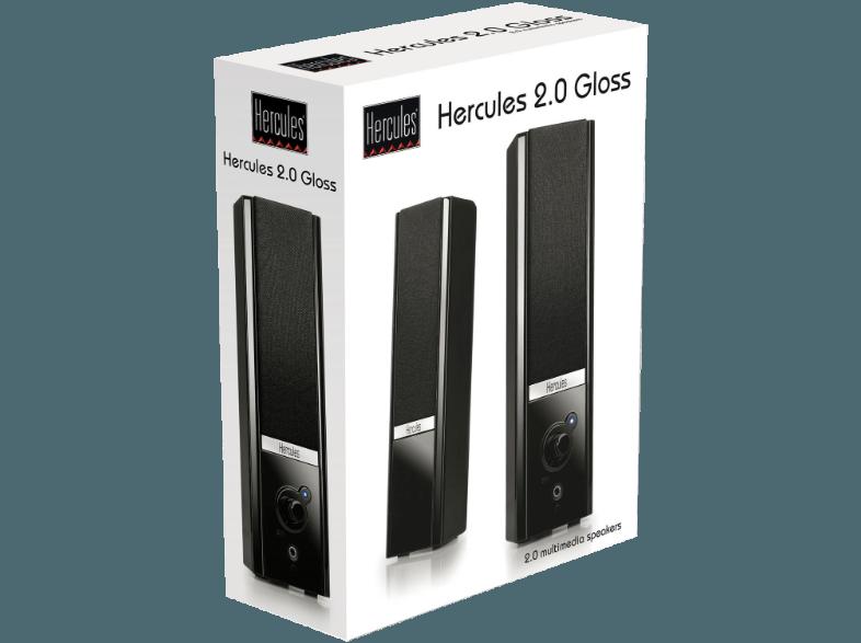 HERCULES 2.0 Gloss Multimedia Lautsprecher, HERCULES, 2.0, Gloss, Multimedia, Lautsprecher