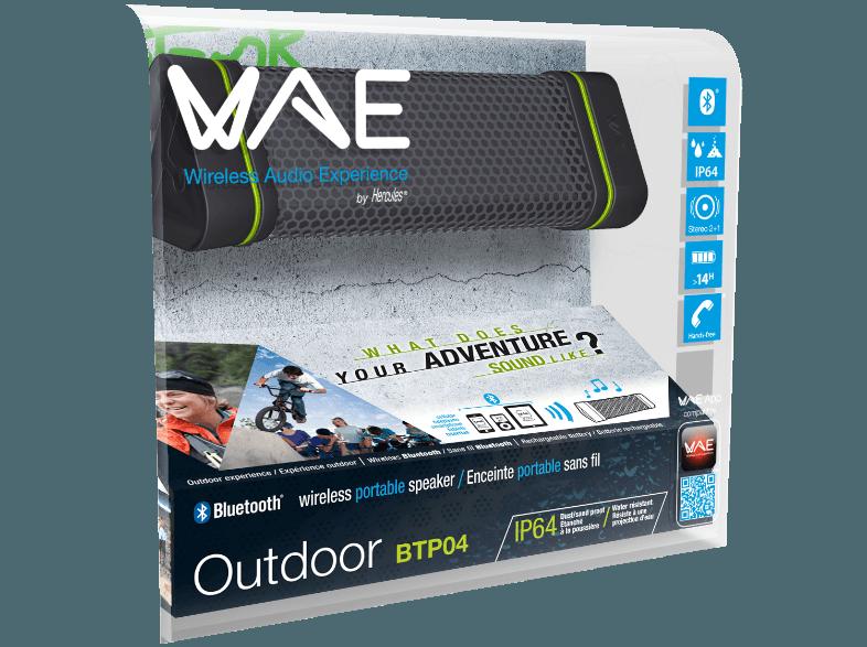 HERCULES WAE BTP04 Outdoor Kabelloser Speaker