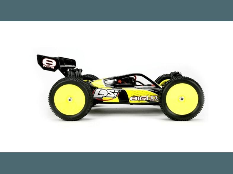 HORIZON HOBBY LOSB0224IT1 Mini 8IGHT 1:14 Schwarz-Gelb