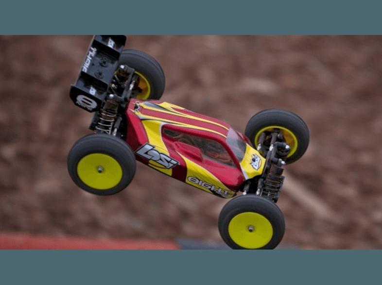 HORIZON HOBBY LOSB0224IT2 Mini 8IGHT 1:14 Rot-Gelb