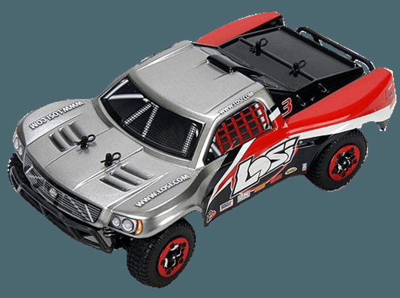 HORIZON HOBBY LOSB0240IT3 Short Course Truck 1:24 4WD Grau, Rot, HORIZON, HOBBY, LOSB0240IT3, Short, Course, Truck, 1:24, 4WD, Grau, Rot