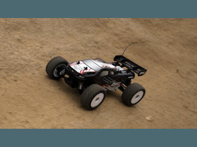 HORIZON HOBBY LOSB0244IT1 Micro Truggy 1:24 4WD Schwarz, Weiß