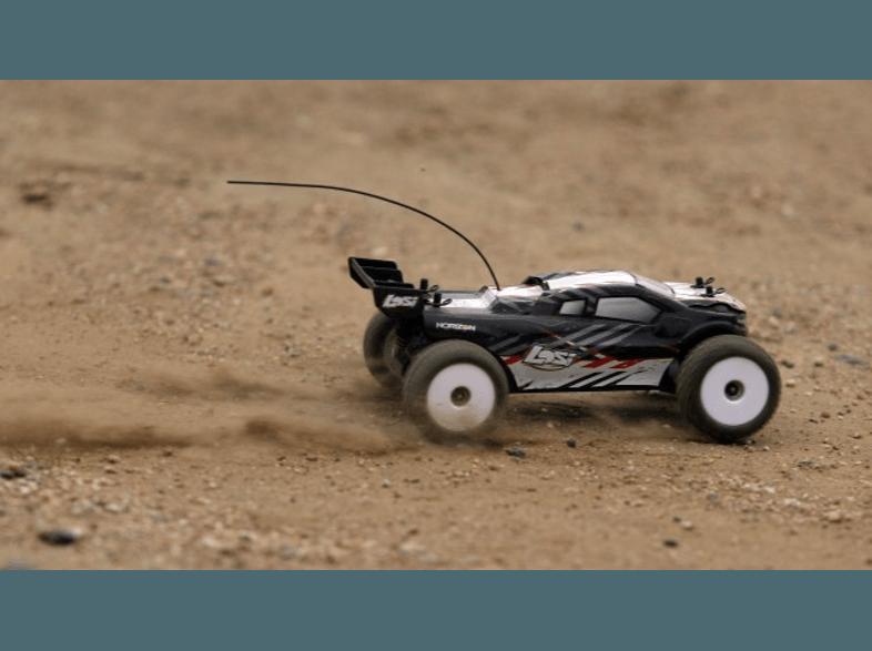 HORIZON HOBBY LOSB0244IT1 Micro Truggy 1:24 4WD Schwarz, Weiß, HORIZON, HOBBY, LOSB0244IT1, Micro, Truggy, 1:24, 4WD, Schwarz, Weiß