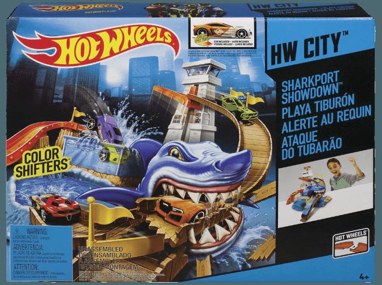 HOT WHEELS BGK04 Color Shifters Hai-Attacke Spielset Mehrfarbig, HOT, WHEELS, BGK04, Color, Shifters, Hai-Attacke, Spielset, Mehrfarbig