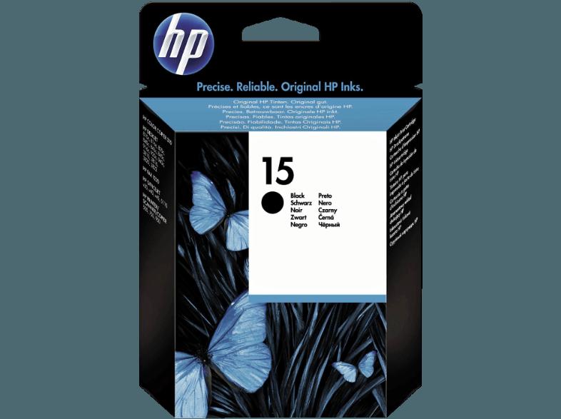 HP 15 Tintenkartusche schwarz, HP, 15, Tintenkartusche, schwarz