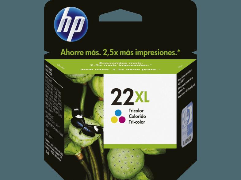 HP 22 XL Tintenkartusche mehrfarbig, HP, 22, XL, Tintenkartusche, mehrfarbig