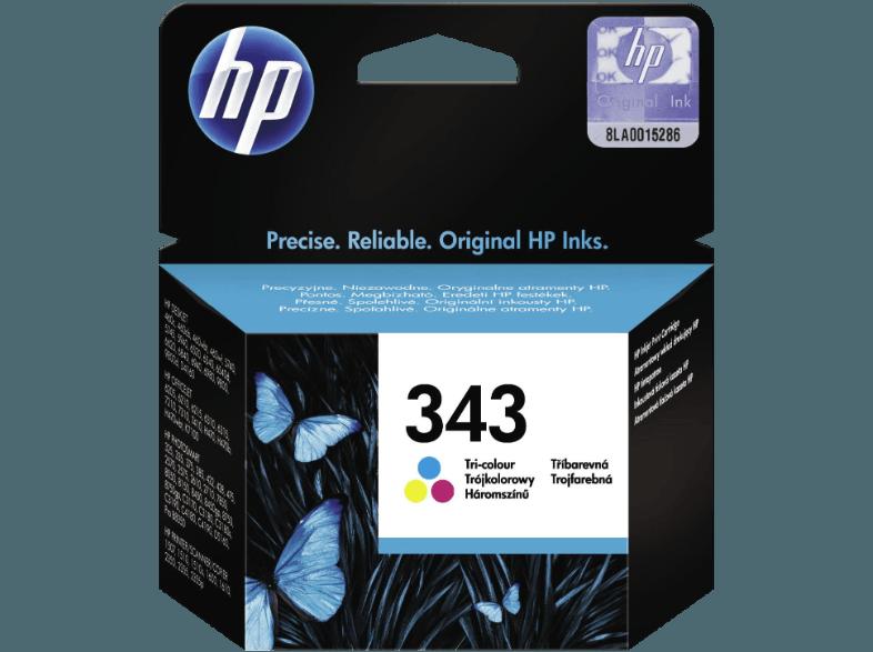 HP 343 Tintenkartusche mehrfarbig, HP, 343, Tintenkartusche, mehrfarbig