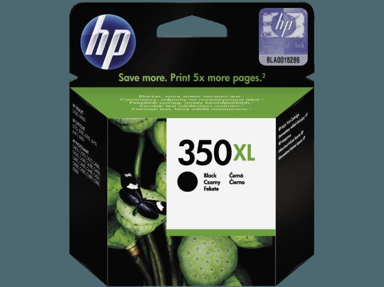 HP 350 XL Tintenkartusche schwarz