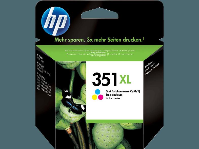 HP 351 XL Tintenkartusche mehrfarbig, HP, 351, XL, Tintenkartusche, mehrfarbig