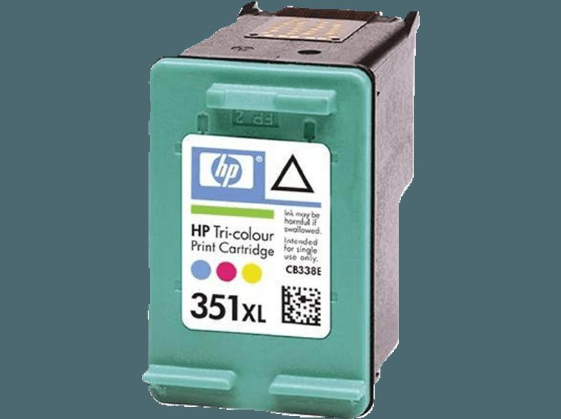 HP 351 XL Tintenkartusche mehrfarbig, HP, 351, XL, Tintenkartusche, mehrfarbig