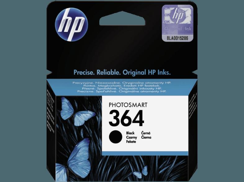 HP 364 Tintenkartusche schwarz, HP, 364, Tintenkartusche, schwarz