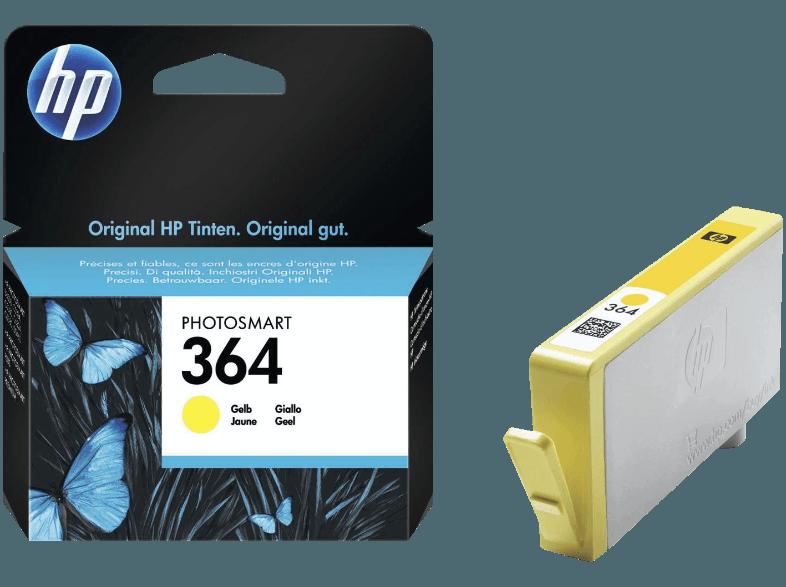 HP 364 Tintenkartusche Yellow, HP, 364, Tintenkartusche, Yellow