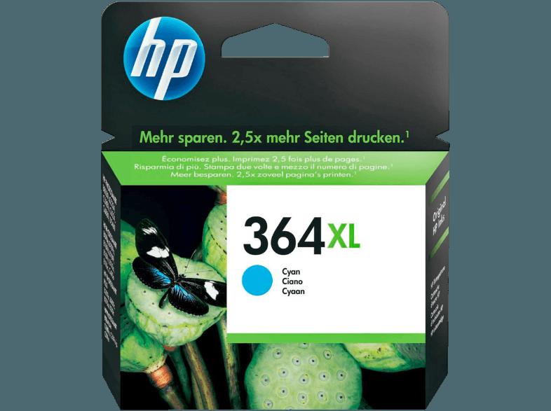 HP 364 XL Tintenkartusche cyan