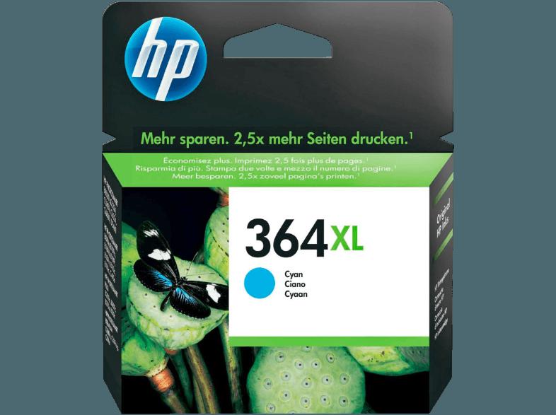 HP 364 XL Tintenkartusche cyan, HP, 364, XL, Tintenkartusche, cyan