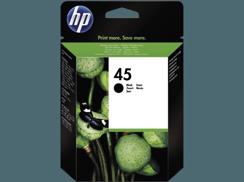 HP 45 Tintenkartusche schwarz, HP, 45, Tintenkartusche, schwarz