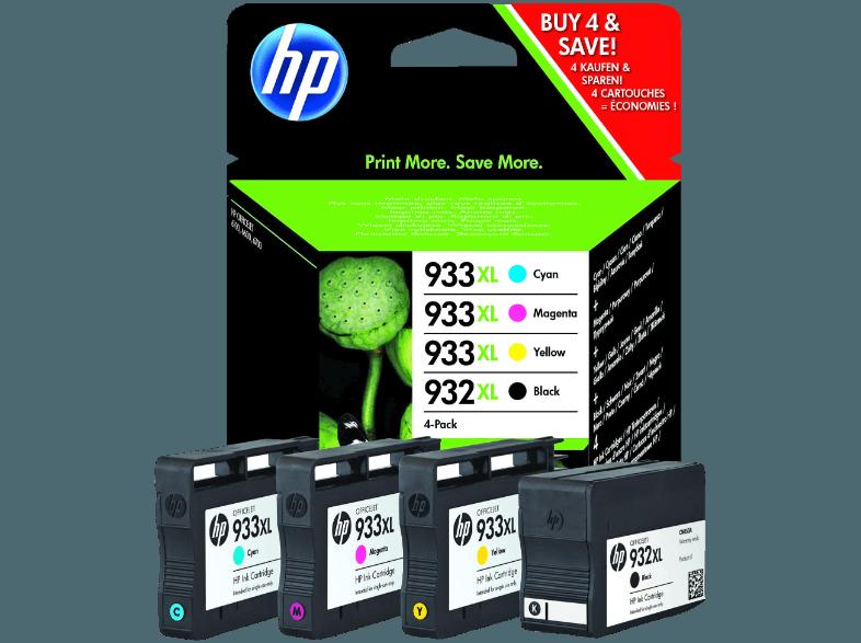 HP 932 XL/933 XL Tintenkartusche mehrfarbig, HP, 932, XL/933, XL, Tintenkartusche, mehrfarbig