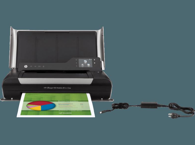 HP Officejet 150 Tintenstrahl 3-in-1 Tinten-Multifunktionsgerät