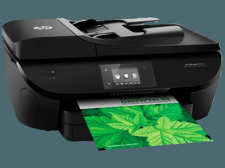 HP Officejet 5740 Tintenstrahl 4-in-1 Multifunktionsgerät WLAN