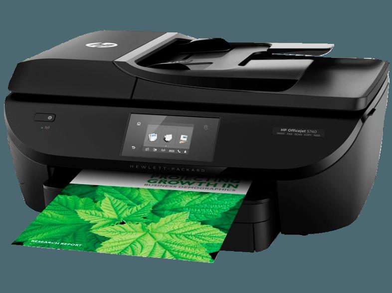 HP Officejet 5740 Tintenstrahl 4-in-1 Multifunktionsgerät WLAN