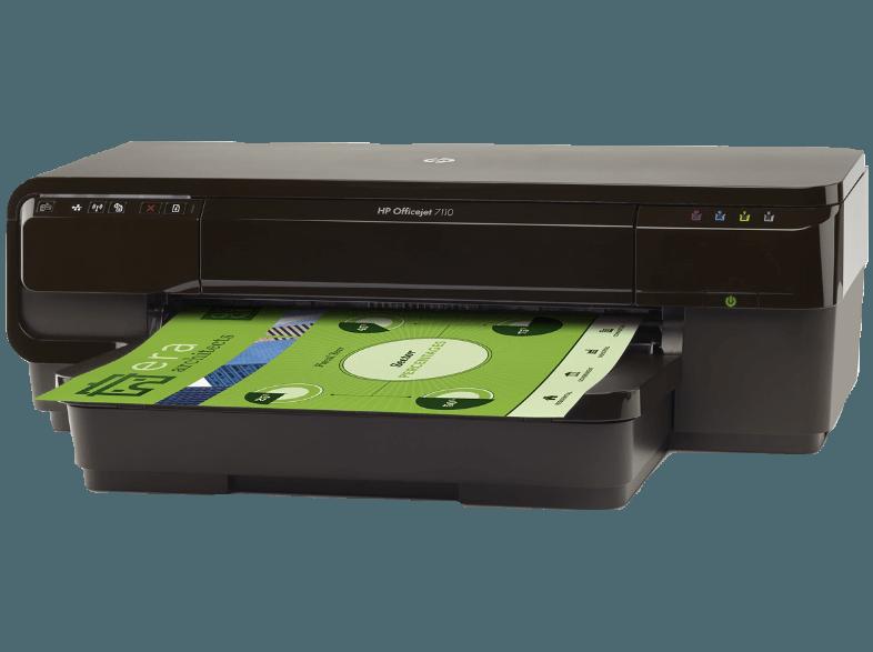 HP Officejet 7110 Tintenstrahl 3-in-1 Farbtintenstrahldrucker WLAN