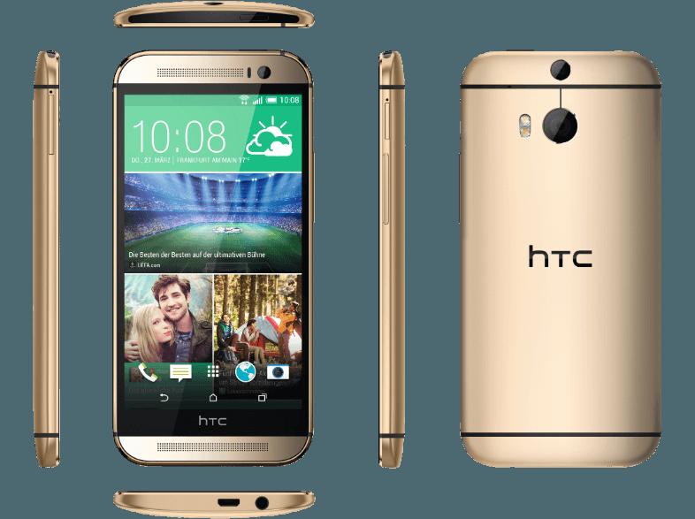 HTC One (M8) 16 GB Amber Gold, HTC, One, M8, 16, GB, Amber, Gold