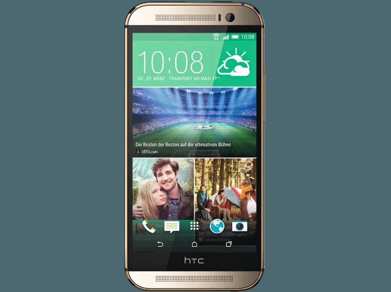 HTC One (M8) 16 GB Amber Gold, HTC, One, M8, 16, GB, Amber, Gold