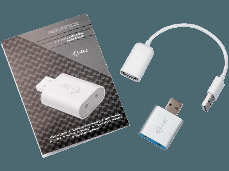 I-TEC U2AMETAL USB Audio Adapter