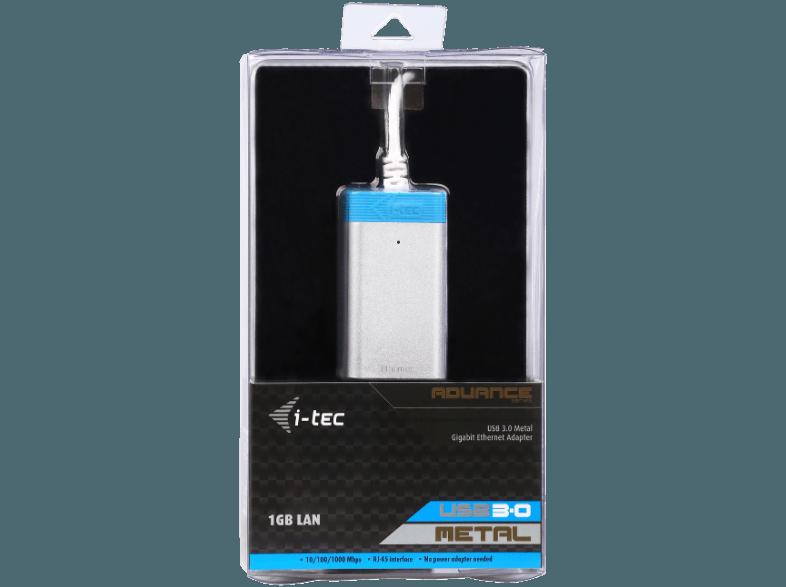 I-TEC U3GLANMETAL USB auf Ethernet Adapter, I-TEC, U3GLANMETAL, USB, Ethernet, Adapter
